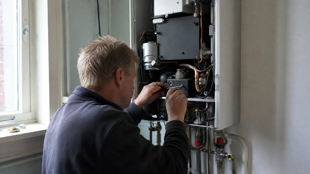 Voorbeeldsite voor een installatiebedrijf